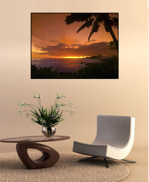 Sunset at Palm Hil